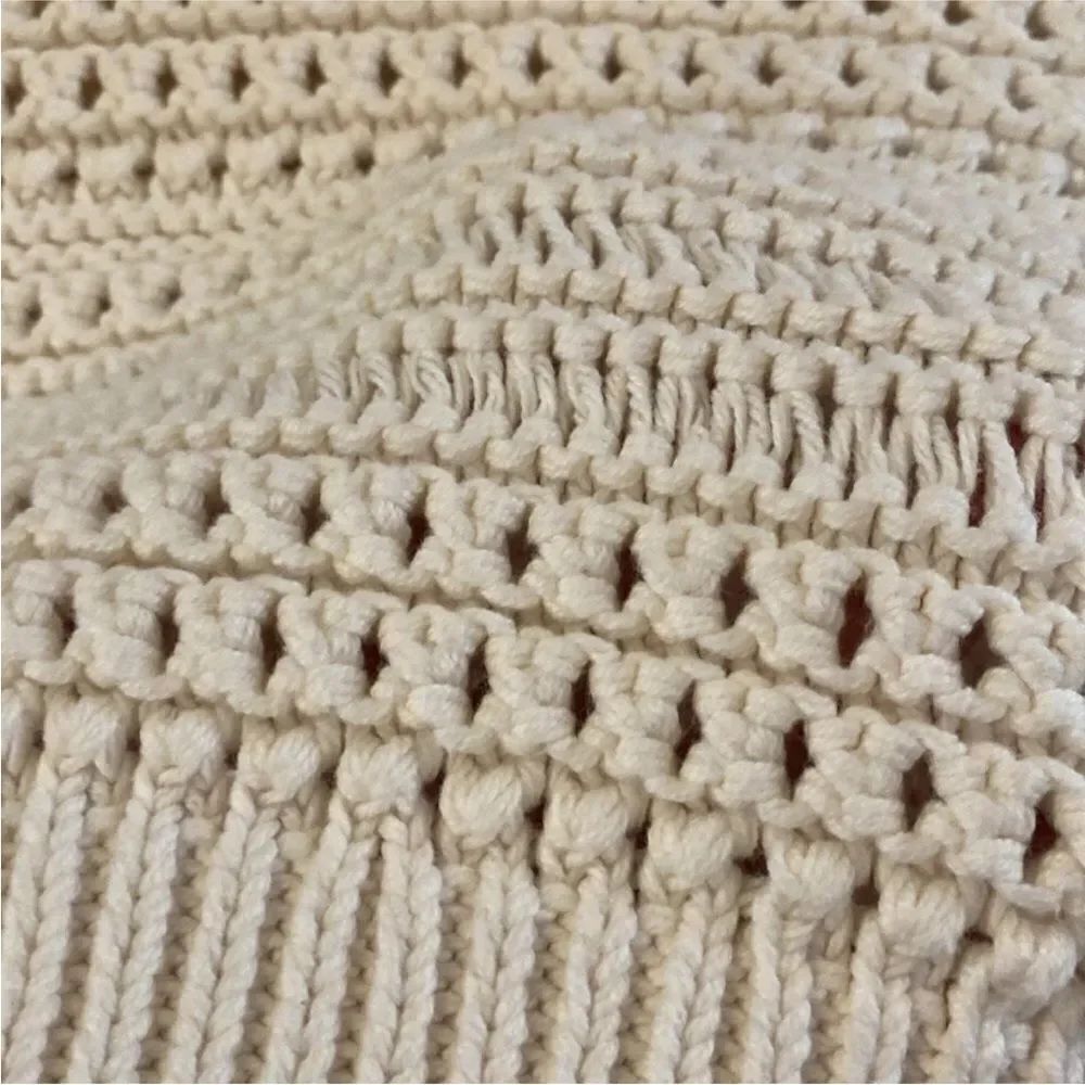 All Saints Women's Cream Sweater, XS - Picture 4 of 8